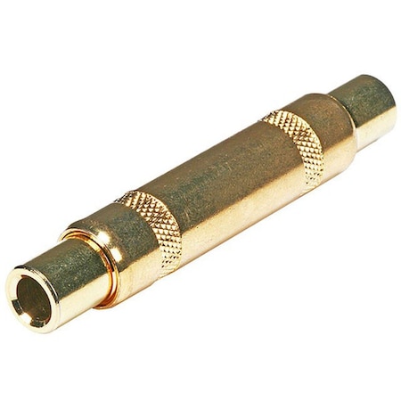 TRS(F) 6.35mm to TRS(F) 6.35mm Coupler