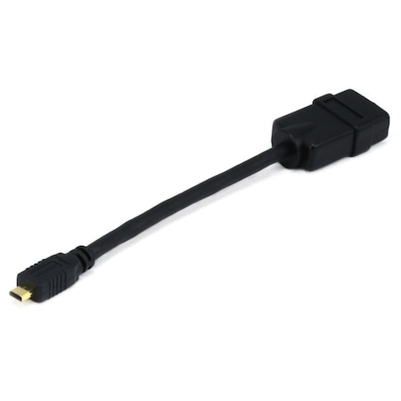 Micro HDMI(M) to HDMI(F) Adapter, 6Inch
