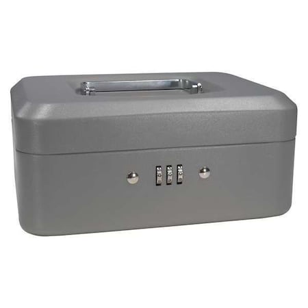 Cash Box,Compartments 4,2-1/4 in. H