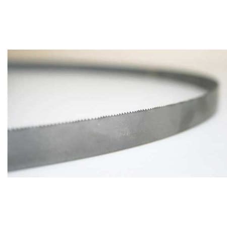 Band Saw Blade, 4 ft. 8-5/8 in L, 1/2" W, 10/14 TPI, Bi-Metal, 0.025" Thick