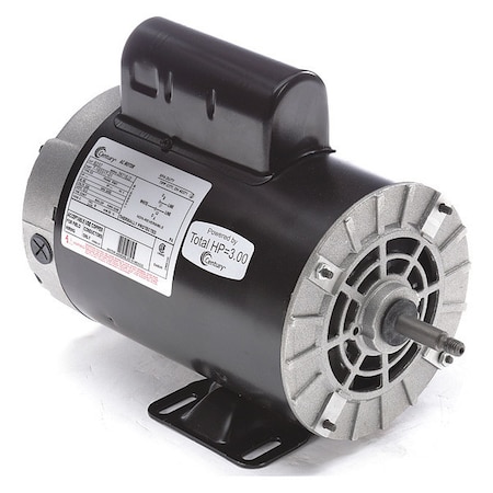 Pool Pump Motor, Permanent Split Capacitor, 4 HP, 56Y Frame, 3,450 Nameplate RPM