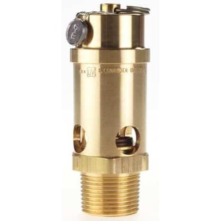 Safety Valve,Soft Seat,1 In,175 PSI
