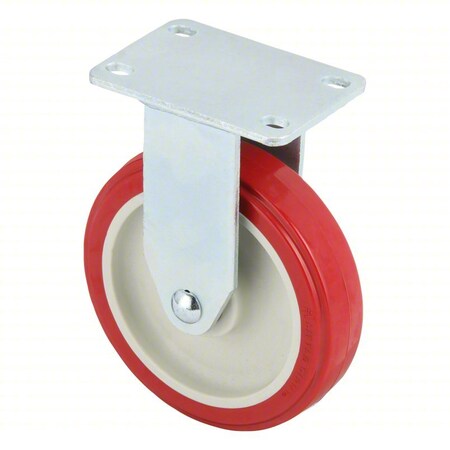 Rigid Caster Poly, 5 in. x 1-1/4 in.