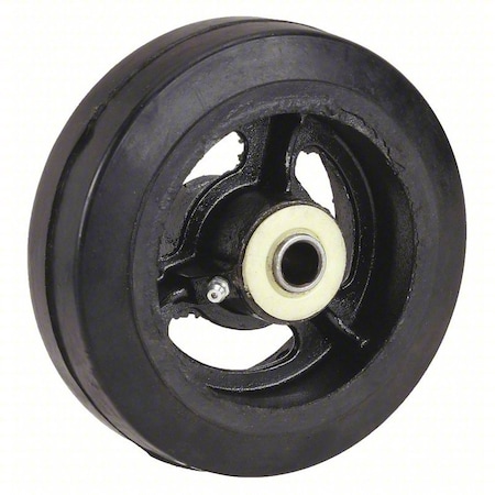 Wheel Mold-On Rubber, 6 in. x 2 in.