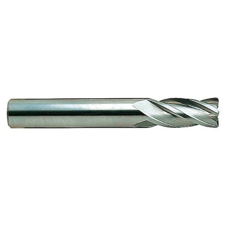 Carbide End Mill,Sq,1/2,1 Cut L