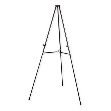 Portable Telescoping Display Easel, Black