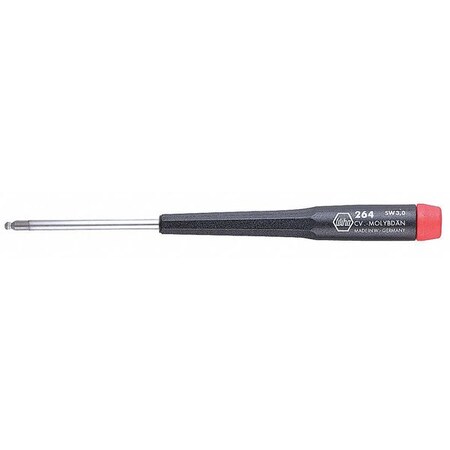 Precision Hex Screwdriver 7/64 in Round