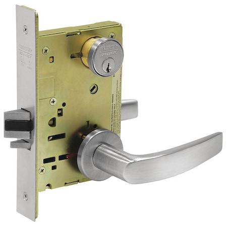 Lever Lockset, Mechanical, Storeroom