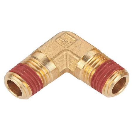90 Degree Elbow Brass Male Elbow, 90 Degrees, 1/2 in Male NPT X 1/2 in Male NPT