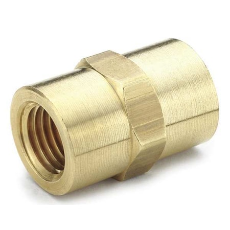 Coupling Brass Dryseal Pipe Fitting, 1/8 in Female NPT X 1/8 in Female NPT