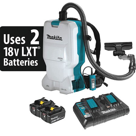 Backpack Vacuum,20 5/8 in H,15 lb