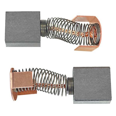Motor Brush Set,90VDC,9/16 In. L,PK2