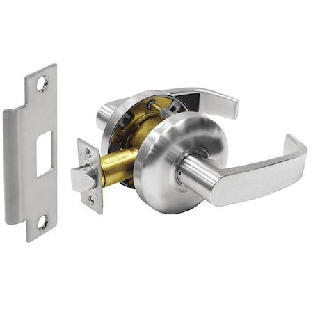 Lever Lockset, Mechanical, Passage, Grade 2