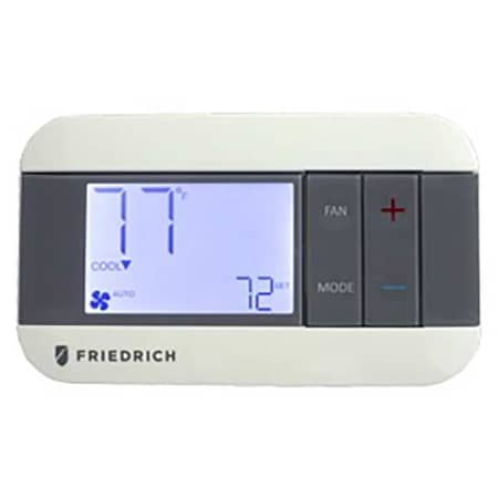 Low Voltage Thermostat, 2 H, 1 C, Hardwired, 24VAC
