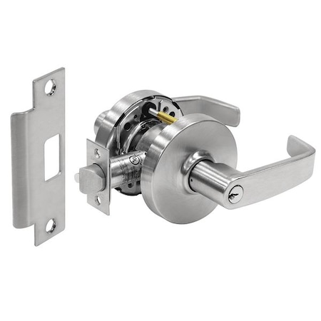 Lever Lockset, Mechanical, Storeroom