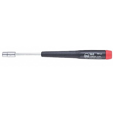 Precision Nut Driver, Metric, 3mm, 2-7/16in