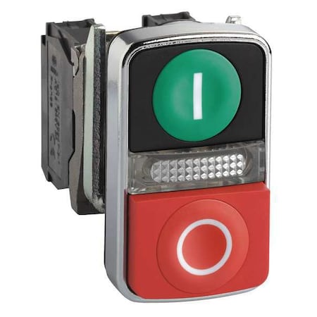 Multihead Operator, 22 mm, 1NO/1NC, Rectangle