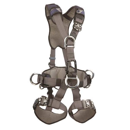 ExoFit NEX(TM) Rescue Full Body Harness, S, 420 lb., None Chest/ Quick-Connect Leg Straps