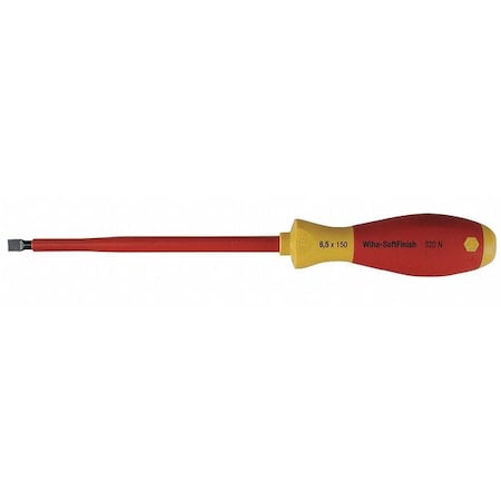 Insulated Slotted Screwdriver 7/32 in Round