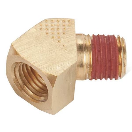45 Degree Street Elbow Brass Street Elbow, 45 Degrees, 3/4 in Female NPT X 3/4 in Male NPT