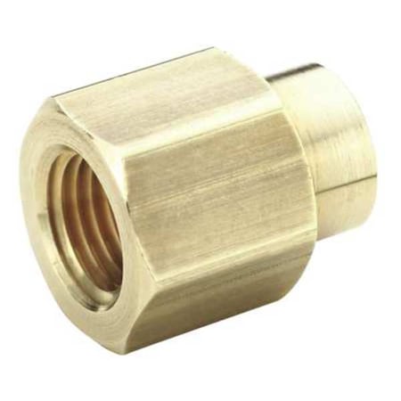 Reducing Coupling Brass Dryseal Pipe Fitting, 3/4 in Female NPT X 1/2 in Male NPT
