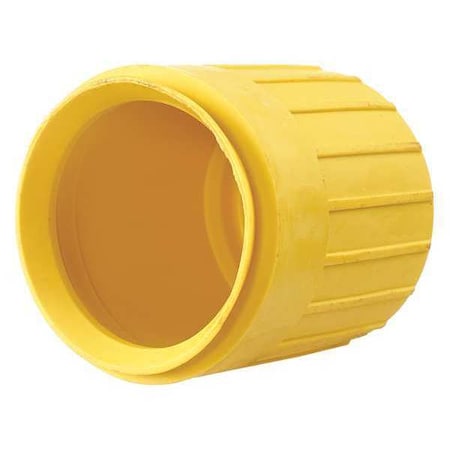 Weatherproof Boot, For 15A Plugs, Short L, Yellow