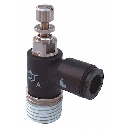 Miniature Flow Control,6mm Tube,3/8 In