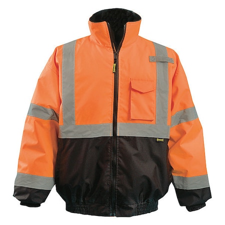Jacket, Polyester, Class 3 R, Orange, S