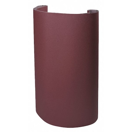 Sanding Belt, 52 in W, 75 in L, Coated, Aluminum Oxide, P120 Grit, Not Applicable, 340D, Brown