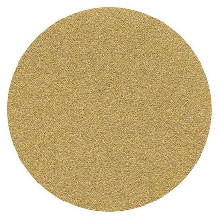 Hook-and-Loop Sanding Disc, 5" Dia, Non-Vacuum, Aluminum Oxide, P400 Grit, Open Coat Type, 236U