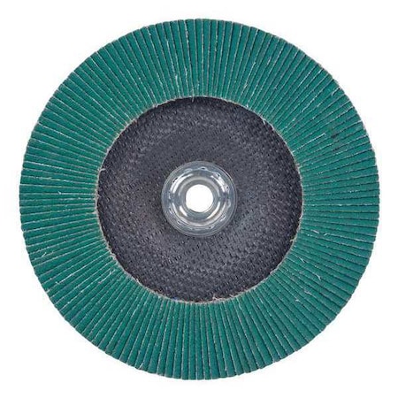 Flap Disc, Medium, 60Grit, Alumina Zirconia