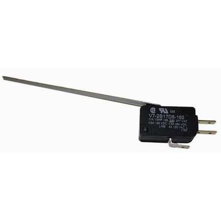 Miniature Snap Action Switch, Lever, Long Actuator, SPDT