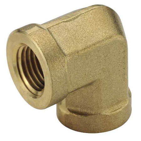 90 Degrees Forged Elbow Brass Dryseal Pipe Fitting, 3/8 in Female NPT X 3/8 in Male NPT