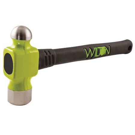 Ball Pein Hammer,24 oz,14 In L