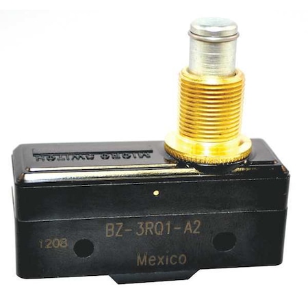 Snap Action Switch, Overtravel Roller, Plunger Actuator, SPDT, 15 A at 240 V AC Contact Rating