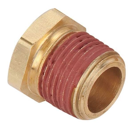 Reducing Bushing Brass Reducing Bushing, 1/2 in Female NPT X 1 in Male NPT