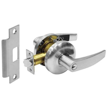 Lever Lockset, Mechanical, Storeroom