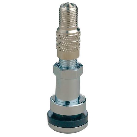 Aluminum Tire Valve,.453 In Hole Size