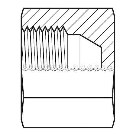 Hose Adapter,16 mm,Metric