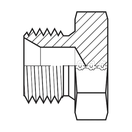 Hose Adapter,3/4",BSPP