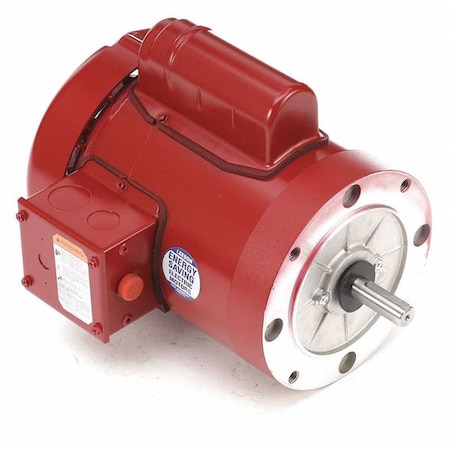 Farm Duty Motor, Capacitor-Start, 3/4 HP, 115/208-230V AC, 1,725 Nameplate RPM, 56C Frame