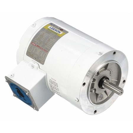 Washdown Motor,3/4HP,3-Phase Design,60Hz