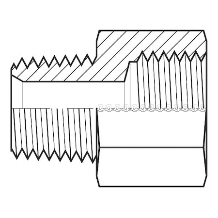 Hose Adapter,1/2",NPT,14 mm