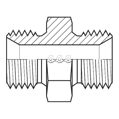 Hose Adapter,1/2",BSPP,3/8",BSPP
