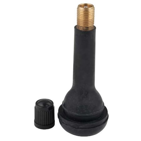 Snap-In Tire Valve,2 In,PK25