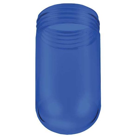 GlassGlobe,3 1/2"L,3 1/2"W,5 1/4"H,Blue