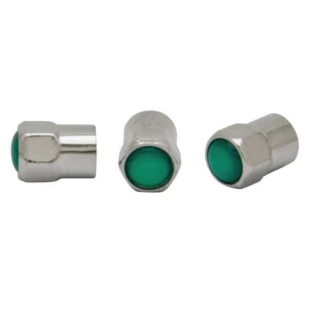 TPMS Chrome Tire Valve Cap,PK100