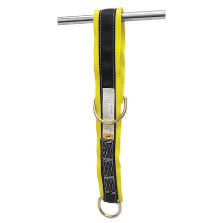 Cross Arm Strap, 6 ft Length, 425 lb Weigth Capacity, Polyester Anchor, D-Ring