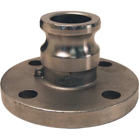 2" Male Adapter x 150 lb. Flange SS Flange Adapter