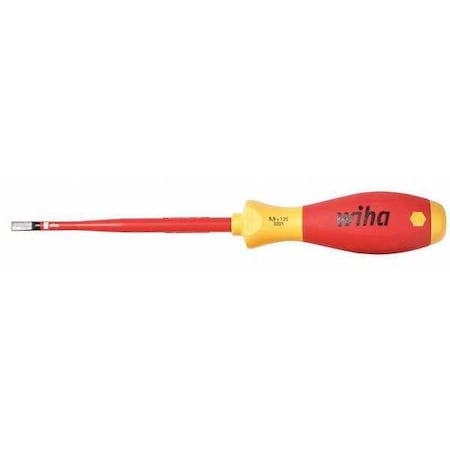 Insulated Slotted Screwdriver 5/32 in Round